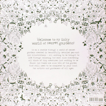 Бумажная книга «Secret Garden. An Inky Treasure Hunt and Colouring Book», автор Джоанна Басфорд - фото №2 - миниатюра
