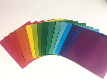 Паперова книга «Origami Rainbow Paper Pack Book» - фото №6 - мініатюра