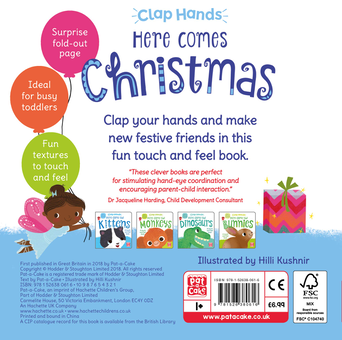 Паперова книга «Clap Hands. Here Comes Christmas» - фото №2 - мініатюра