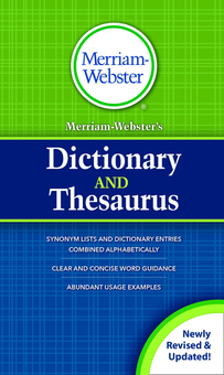 Паперова книга «MerriamWebster's Dictionary and Thesaurus» - фото №2 - мініатюра
