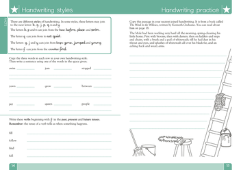 Бумажная книга «Handwriting Made Easy Ages 7-11 Key Stage 2 Advanced Writing», автор Кэрол Вордерман - фото №3 - миниатюра