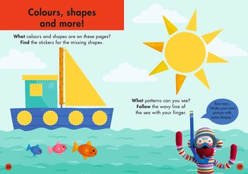 Бумажная книга «Colours and Shapes» - фото №7 - миниатюра