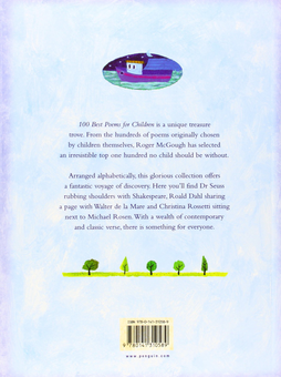Паперова книга «100 Best Poems for Children», автор Шейла Мокслі - фото №2 - мініатюра