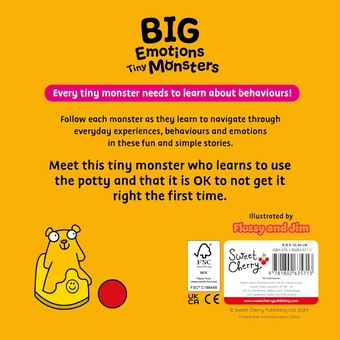Бумажная книга «Tiny Monsters Use the Loo», автор Sweet Cherry Publishing - фото №2 - миниатюра