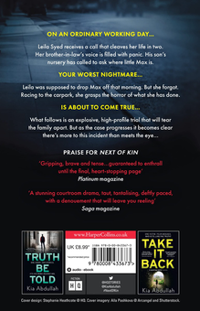 Бумажная книга «Next of Kin», автор Киа Абдулла - фото №6 - миниатюра