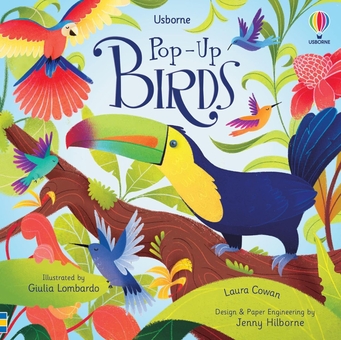 Паперова книга «Pop-Up Birds», автор Лаура Кован - фото №1 - мініатюра