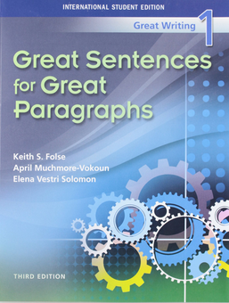 Паперова книга «Great Writing: Great Sentences to Great Paragraphs», автор Кейт Фолзе - фото №1 - мініатюра