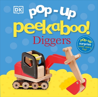 Бумажная книга «Pop-Up Peekaboo! Diggers» - фото №1 - миниатюра
