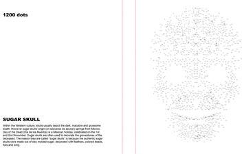 Паперова книга «Extreme Dot-to-dot - Day of the Dead: Create a Masterpiece, Line by Line» - фото №3 - мініатюра
