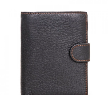 «Портмоне шкіряне чорне Tiding Bag (8129A)», бренду Tiding Bag - фото №2 - мініатюра