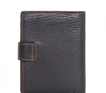 «Портмоне шкіряне чорне Tiding Bag (8129A)», бренду Tiding Bag - фото №4 - мініатюра