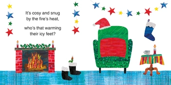 Бумажная книга «The Very Hungry Caterpillar's Christmas Eve», автор Эрик Карл - фото №2 - миниатюра