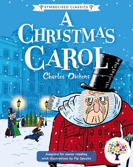 Бумажная книга «A Christmas Carol: Accessible Symbolised Edition», автор Чарльз Диккенс - фото №1 - миниатюра