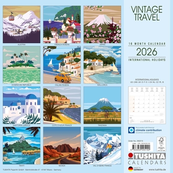 Паперова книга «Vintage Travel 2026» - фото №2 - мініатюра