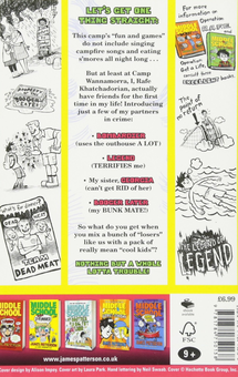 Паперова книга «Middle School: How I Survived Bullies, Broccoli, and Snake Hill», автор Джеймс Паттерсон - фото №2 - мініатюра