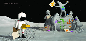 Паперова книга «Field Trip to the Moon», автор Жанна Вілліс - фото №3 - мініатюра