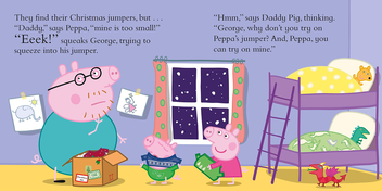 Бумажная книга «Peppa Pig. Peppa's Christmas Jumper Day» - фото №4 - миниатюра