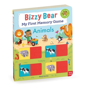 Паперова книга «Bizzy Bear: My First Memory Game Book: Animals» - фото №2 - мініатюра