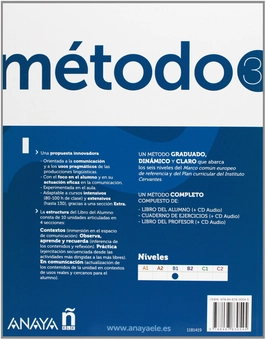 Бумажная книга «Metodo 3 Libro del alumno with Audio CDs (2)» - фото №2 - миниатюра