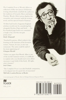 Паперова книга «Woody Allen. Complete Prose», автор Вуді Аллен - фото №2 - мініатюра
