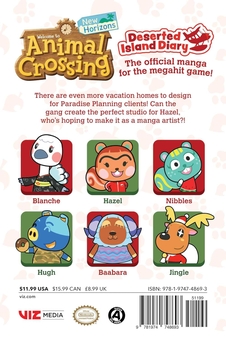 Паперова книга «Animal Crossing. New Horizons. Vol. 7. Deserted Island Diary», автор Коконасу Румба - фото №2 - мініатюра
