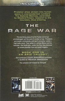 Бумажная книга «Predator: Incursion: The Rage War. Book 1», автор Тим Леббон - фото №2 - миниатюра