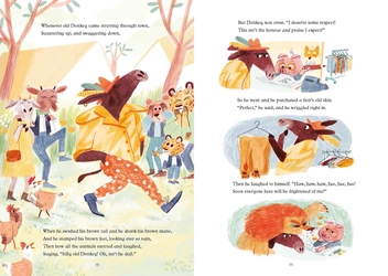 Паперова книга «Aesop's Fables, Retold by Elli Woollard», автор Еллі Вуллард - фото №4 - мініатюра