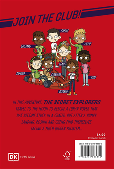 Бумажная книга «The Secret Explorers and the Moon Mission», автор Си Джей Кинг - фото №2 - миниатюра