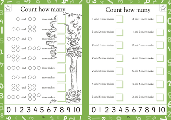 Бумажная книга «Maths Made Easy Adding and Taking Away Ages 3-5 Preschool», автор Кэрол Вордерман - фото №3 - миниатюра