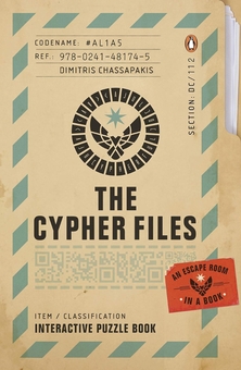 Паперова книга «The Cypher Files. An Escape Room... In a Book!», автор Дімітріс Чассапакіс - фото №1 - мініатюра
