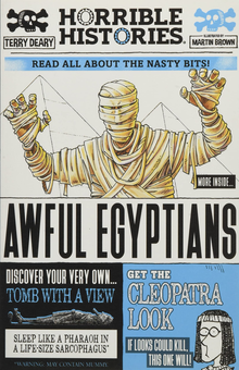 Бумажная книга «Awful Egyptians», автор Терри Дири - фото №2 - миниатюра
