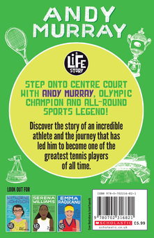 Бумажная книга «Andy Murray (A Life Story)», автор Стивен Дэвис - фото №2 - миниатюра