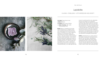 Бумажная книга «Crystals: The modern guide to crystal healing», автор Юлия Ван Дорен - фото №4 - миниатюра