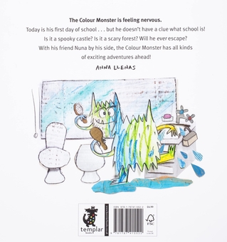 Бумажная книга «The Colour Monster Goes to School», автор Анна Лленас - фото №2 - миниатюра