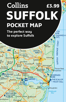 Бумажная книга «Suffolk Pocket Map. The Perfect Way to Explore the Suffolk» - фото №1 - миниатюра