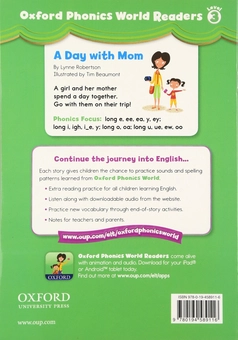 Бумажная книга «Oxford Phonics World 3 Reader: A Day with Mom» - фото №2 - миниатюра