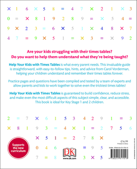 Бумажная книга «Help Your Kids With Times Tables», автор Кэрол Вордерман - фото №2 - миниатюра