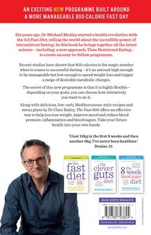 Паперова книга «The Fast 800. How to combine rapid weight loss and intermittent fasting for long-term health», автор Майкл Мозлі - фото №2 - мініатюра