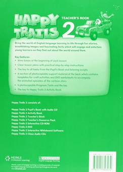 Паперова книга «Happy Trails 2. Teacher's Book», автор Дженнифер Хит - фото №2 - мініатюра