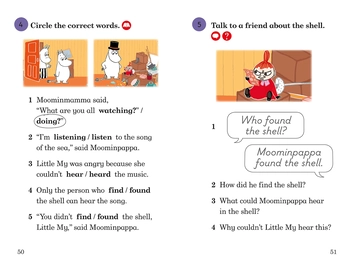 Бумажная книга «Moomin. The Song of the Sea. Ladybird Readers Level 3» - фото №4 - миниатюра