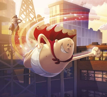 Бумажная книга «The Art of Captain Underpants The First Epic Movie», автор Рамин Захед - фото №2 - миниатюра