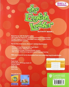 Паперова книга «The English Ladder Level 1 Activity Book with Songs Audio CD», автор Сьюзан Хаус - фото №2 - мініатюра