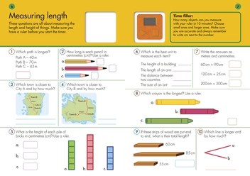 Бумажная книга «10 Minutes a Day Maths Ages 7-9 Key Stage 2», автор Кэрол Вордерман - фото №2 - миниатюра