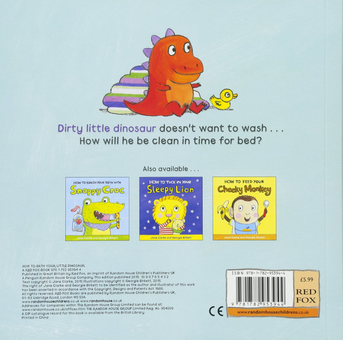 Бумажная книга «How to Bath Your Little Dinosaur», автор Джейн Кларк - фото №2 - миниатюра