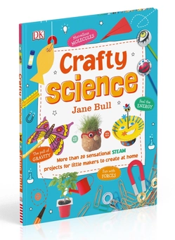 Паперова книга «Crafty Science. More than 20 Sensational STEAM Projects to Create at Home», автор Джейн Булл - фото №3 - мініатюра