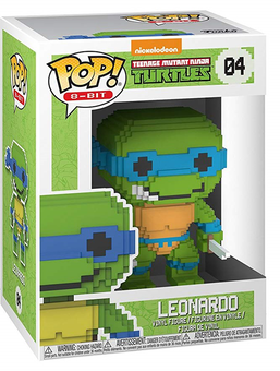 «Коллекционная фигурка Funko Pop! Pop Animation 8-Bit Teenage Mutant Ninja Turtles Леонардо (FK22981)», бренда Funko Pop - фото №3 - миниатюра