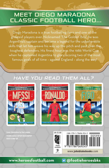 Бумажная книга «Maradona (Classic Football Heroes - Limited International Edition)», авторов Мэтт Олдфилд, Том Олдфилд - фото №2 - миниатюра