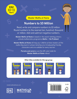 Бумажная книга «Numbers to 10 Million. Ages 10-11 (Key Stage 2)» - фото №2 - миниатюра