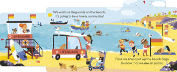 Паперова книга «Little World. On the Beach. A push-and-pull adventure» - фото №3 - мініатюра