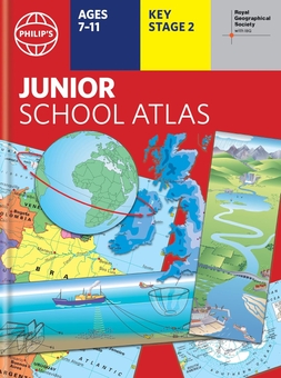 Паперова книга «Philip's RGS Junior School Atlas», автор Philip's Maps - фото №1 - мініатюра